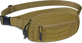 1TG Fanny Pack for Men, Waist Bag Crossbody Bag Sling Bag Waist Pack for Hiking Running Hunting Fitness Yoga Dog Walking Travel