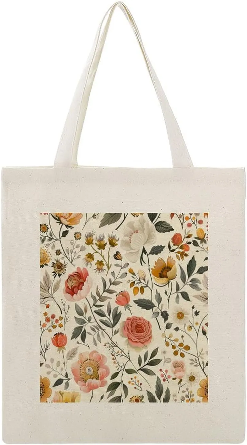 Acorns Grey Tote Bag for Women for Shopping Grocery Work Autumn Harvest Thanksgiving Travel Beach Bag