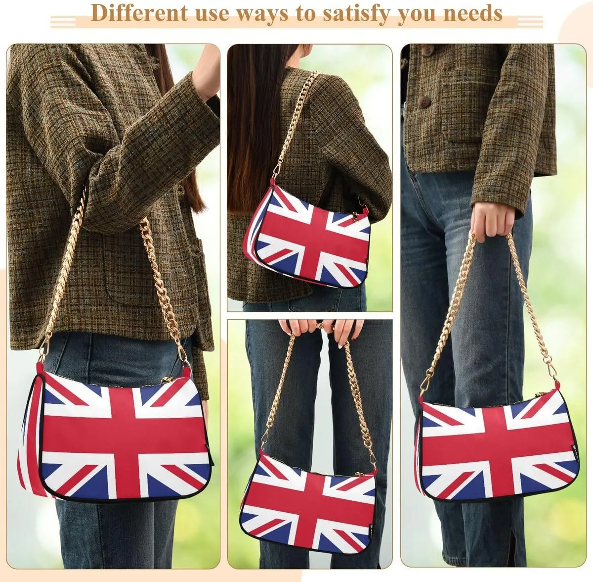 ALAZA Women's Handbags Tote Crossbody Bag Purse Ladies Shoulder Bag Hobo Handbag