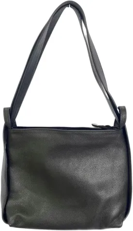 Bria Convertible Leather Backpack Purse - Soft Casual Travel Shoulder Bag