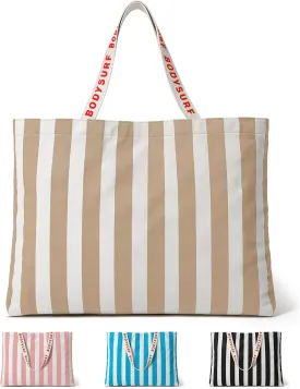 Canvas Tote Bag for Women - Beach Tote, Summer Bag for Travel, Pool, Weekender, Cruise, Market, Shopping