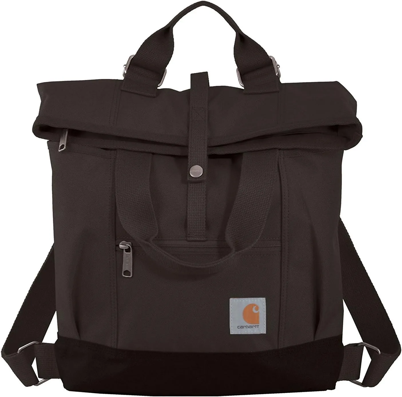 Carhartt Legacy Women's Hybrid Convertible Backpack Tote Bag, Black