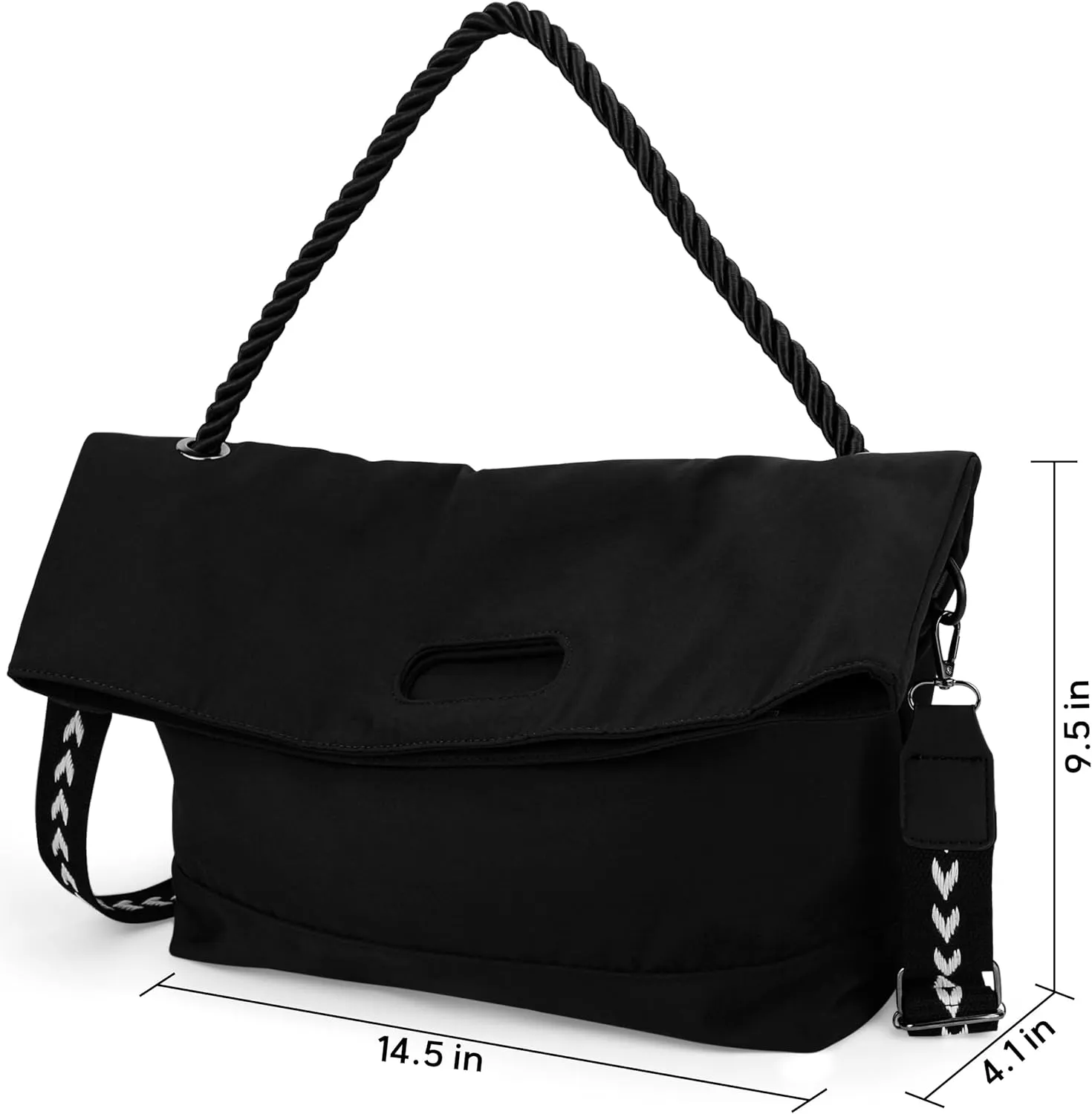 Denim Purse for Women Jean Purses Tote Bag for Womens Work Handbags Shoulder Bag Trendy Crossbody Bags