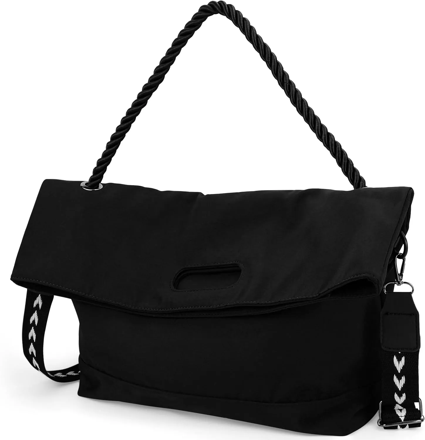 Denim Purse for Women Jean Purses Tote Bag for Womens Work Handbags Shoulder Bag Trendy Crossbody Bags