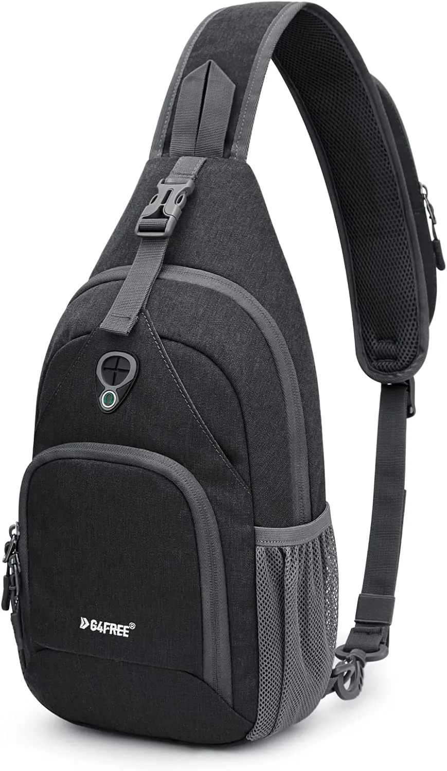 G4Free RFID Sling Bag Crossbody Backpack Small Chest Shoulder Bag Hiking Outdoor
