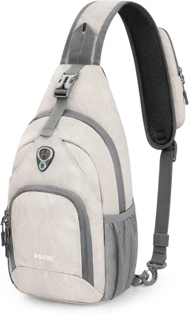 G4Free RFID Sling Bag Crossbody Backpack Small Chest Shoulder Bag Hiking Outdoor