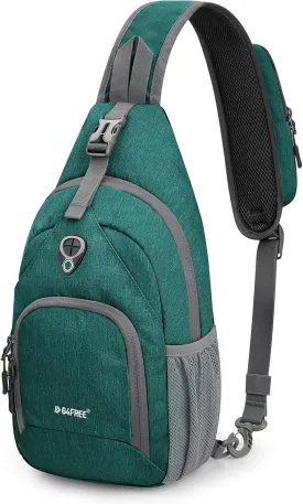 G4Free RFID Sling Bag Crossbody Backpack Small Chest Shoulder Bag Hiking Outdoor