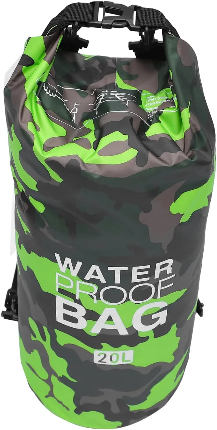 Garneck 1pc waterproof bucket bag Portable Storage Pouch Dry Storage Bag Water Floating Bag Beach Shoulder Bag Rafting storage bag Outdoor Bag Outdoor Supplies outdoor product pvc light