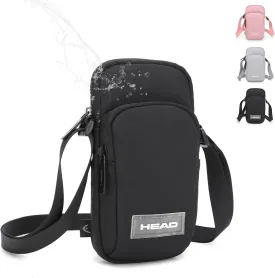 HEAD Mini Waterproof Crossbody Cell Phone Bag for Women & Men, Lightweight Sling Shoulder Bag for Travel/Shopping/Workout
