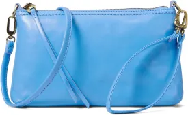 HOBO Darcy Leather Crossbody Bag for Women, Convertible to Crossbody and Wristlet
