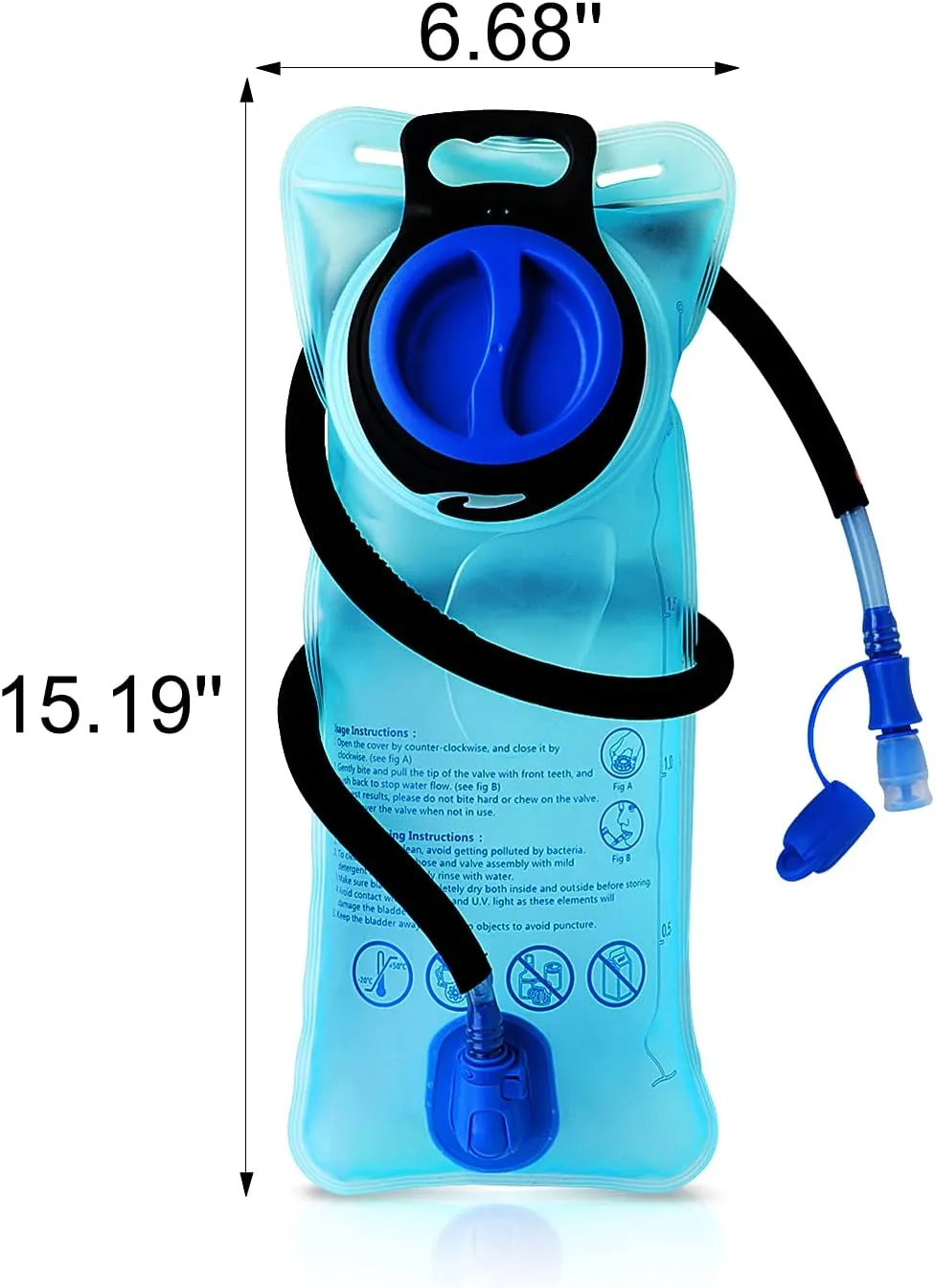 Hydration Backpack Pack, Water Backpack 20L Capacities Included 2L Hydration Bladder, Festival Essential - Rave Hydration Pack Hydropack Hydro for Hiking, Running, Biking, Festival Gear