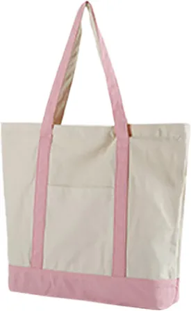 Medium Supermarket Bag Large Capacity Zipper Portable Canvas Bag Shoulder Bags Men Women (One Size)