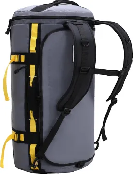MIER Large Duffel Backpack Sports Gym Bag with Shoe Compartment, Heavy Duty and Water Resistant, Gray, 45L
