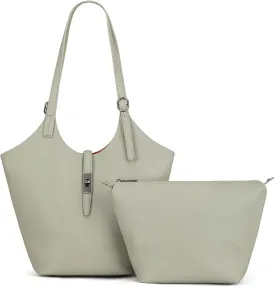 Montana West Hobo Bags for Women Designer Soft PU Leather Shoulder Bag with Detachable Pouch