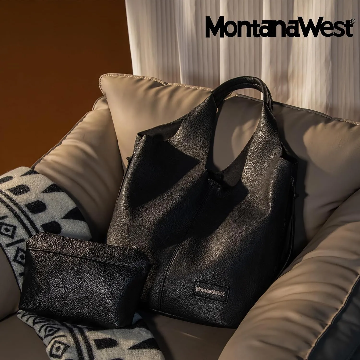 Montana West Slouchy Hobo Bags for Women Soft Designer Shoulder Purses Ladies Top Handle Handbag