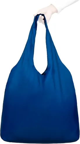 Nanobag Ultra-Lightweight XL Tote Bag | Perfect for Travel, Shopping & Daily Use | Reusable - Tiny - Eco-Friendly (XL, Navy)