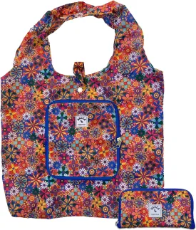 Pacca Packable Travel Tote for Women | Small Foldable, Reusable Shoulder Bag for Beach, Grocery, Shopping, Cruise, Resort