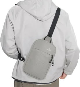 Peicees Small Sling Bag for Women Men Trendy Casual Phone Chest Bag Waterproof Crossbody Daypack