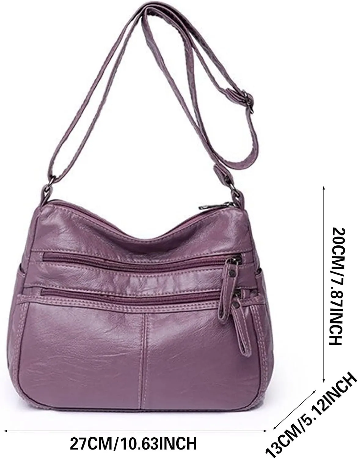 Premium Cotton Medium Cosmetic, Meadow Bouquet 50th Anniversary Clear and Cute Womens Double Strap Shoulder Bag Purse Hobo