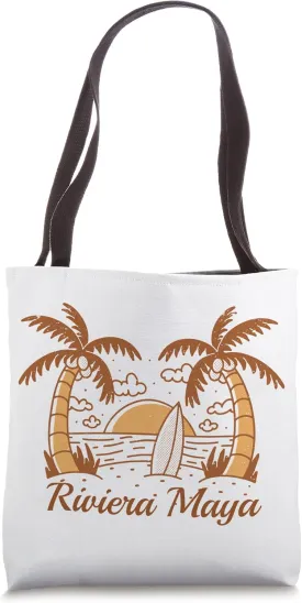 Riviera Maya Summer Vacation Travel Riviera Maya Souvenir Tote Bag