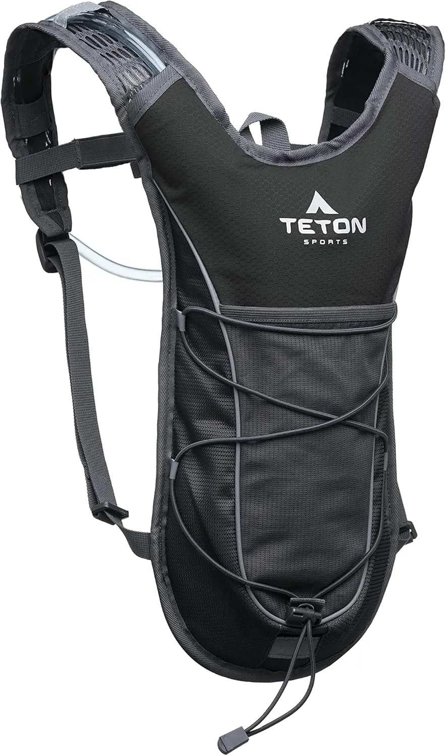 Teton Trailrunner Hydration Backpack, Hydration Pack for Hiking, Running, Cycling, Biking. Lightweight Vest for Men and Women. Sewn-in Rain Cover, 2L Water Bladder Included