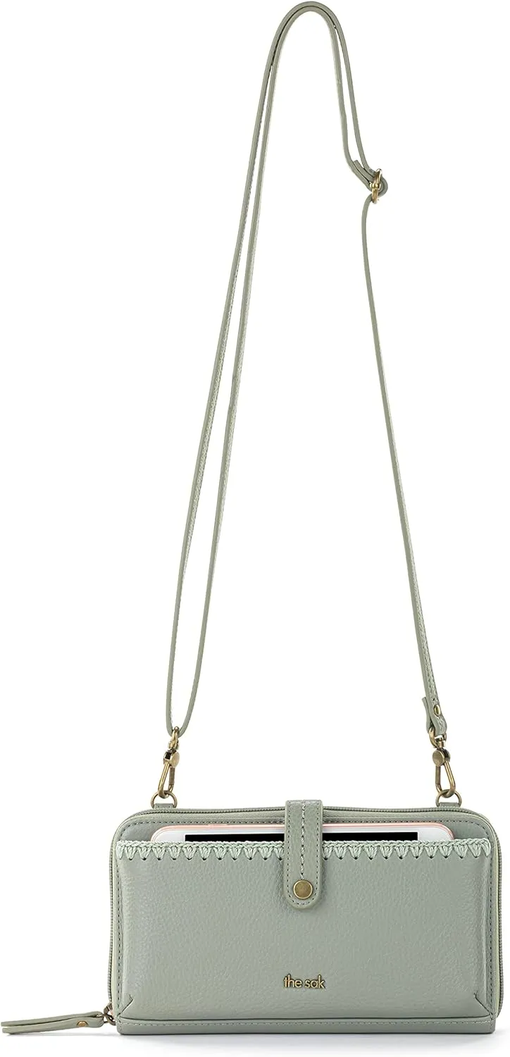The Sak Iris Smartphone Crossbody Purse - Women's Cellphone Bag & Wallet For Everyday - Convertible Wristlet With Zipper