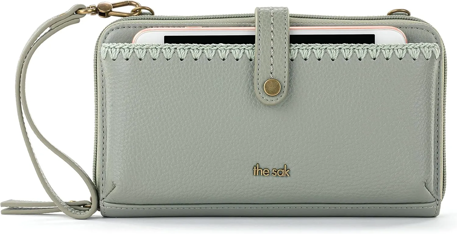 The Sak Iris Smartphone Crossbody Purse - Women's Cellphone Bag & Wallet For Everyday - Convertible Wristlet With Zipper