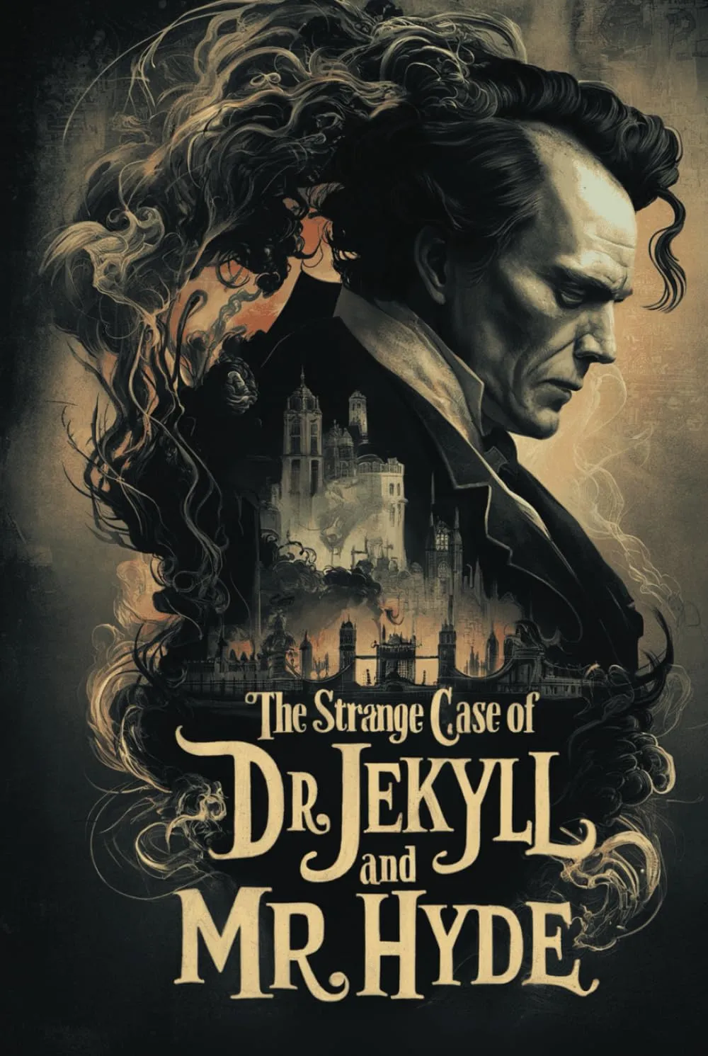 The Strange Case of Dr. Jekyll and Mr. Hyde (Annotated): with Robert Louis Stevenson Biography and Book Club Questions Hardcover  November 1, 2024