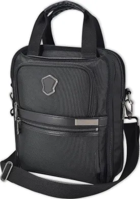 WELKINLAND 3In1 Crossbody Shoulder Bag for Men - Flat Messenger, Satchel Bags with Side Strap and Tablet Compartment