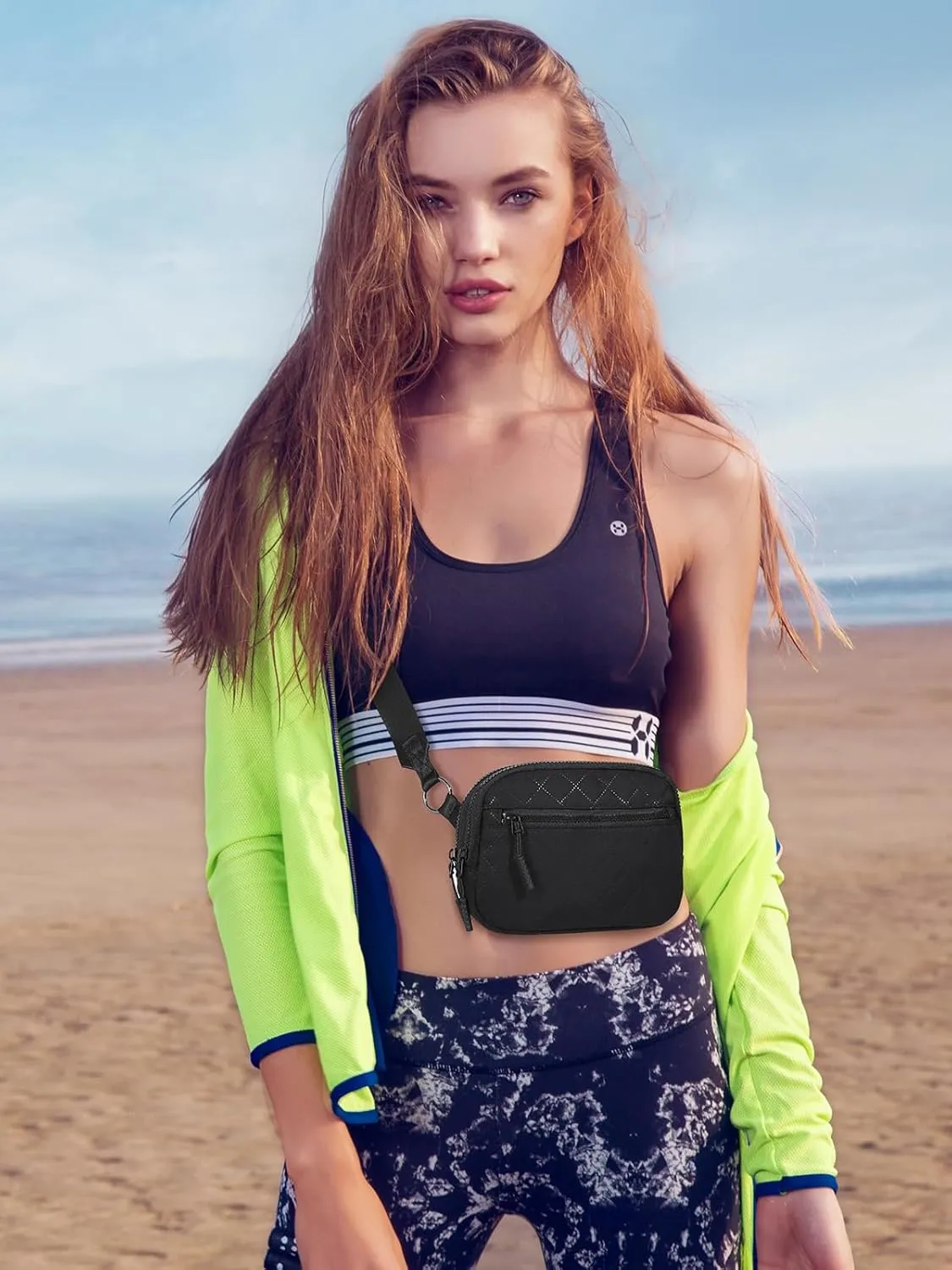 WESTBRONCO Small Crossbody Bags for Women Nylon with Adjustable Strap, Mini Crossbody Purse, Shoulder Bag Traveling Workout
