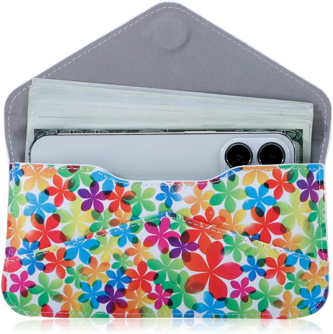 XEYOU Women's Card Wallet Envelope Style Credit Card Holder Cute Cash Wallet for Ladies
